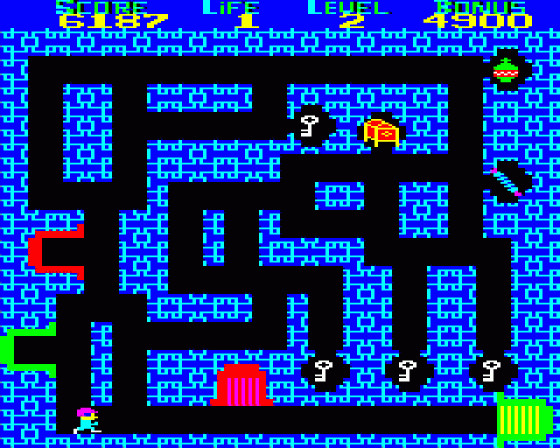 Crypt Capers Screenshot 7 (Acorn Electron)