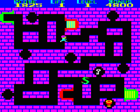 Crypt Capers Screenshot 11 (Acorn Electron)