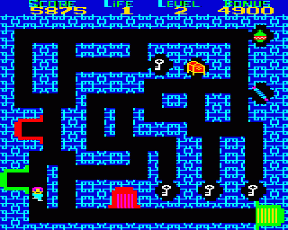 Crypt Capers Screenshot 12 (Acorn Electron)