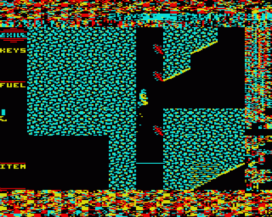 Exile Screenshot 15 (Acorn Electron)