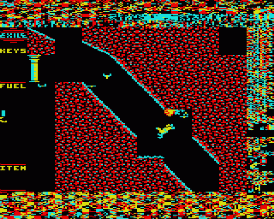 Exile Screenshot 16 (Acorn Electron)