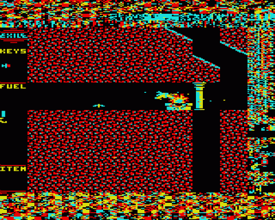 Exile Screenshot 17 (Acorn Electron)