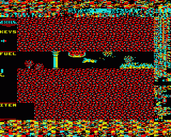 Exile Screenshot 18 (Acorn Electron)