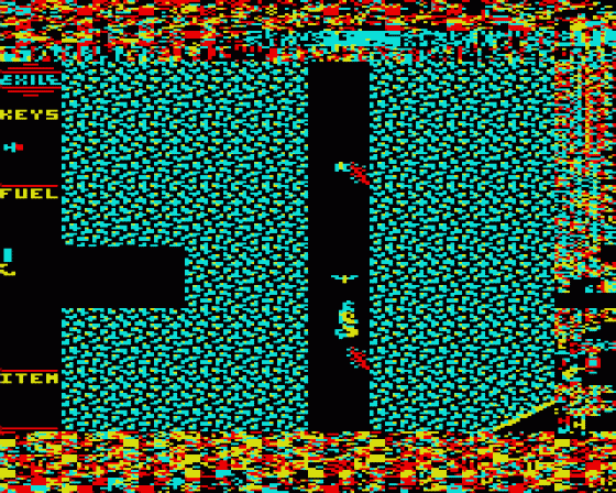 Exile Screenshot 20 (Acorn Electron)