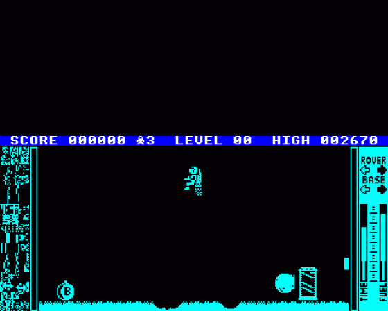 Lunar Jetman Screenshot 15 (Acorn Electron)