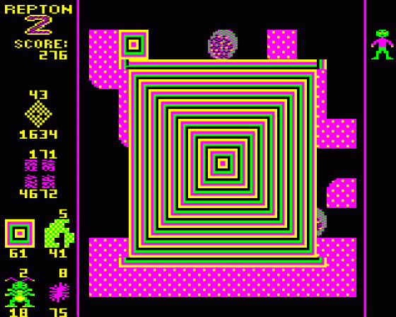 Repton 2 Screenshot 10 (Acorn Electron)