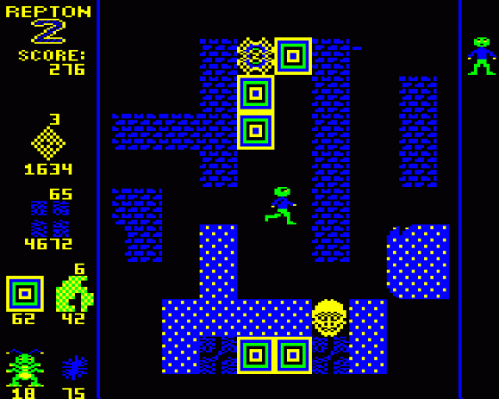 Repton 2 Screenshot 11 (Acorn Electron)