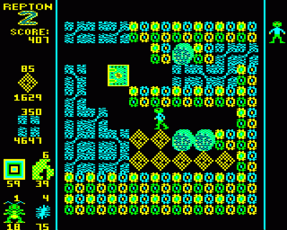 Repton 2 Screenshot 15 (Acorn Electron)