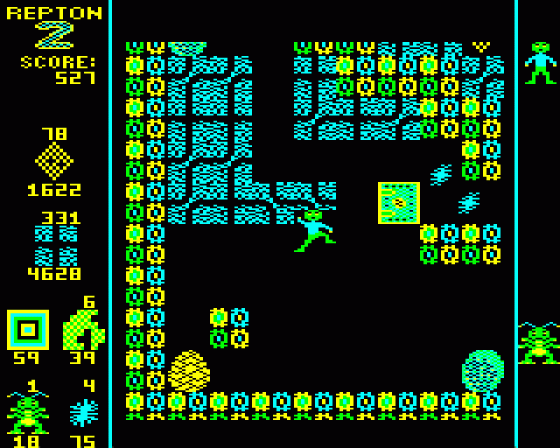 Repton 2 Screenshot 16 (Acorn Electron)