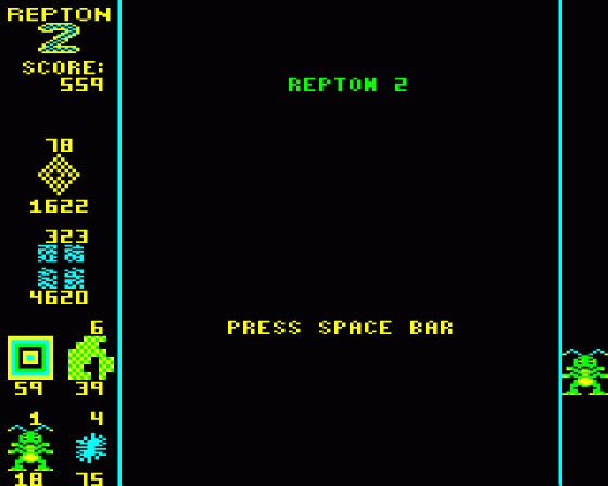 Repton 2 Screenshot 17 (Acorn Electron)