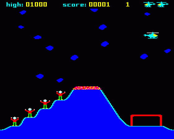 Volcano Screenshot 9 (Acorn Electron)