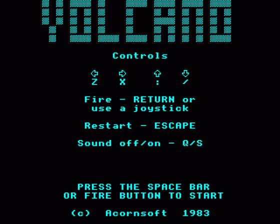 Volcano Screenshot 11 (Acorn Electron)