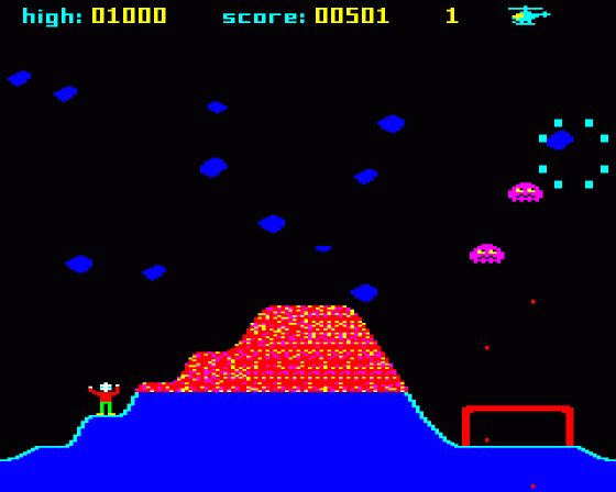 Volcano Screenshot 12 (Acorn Electron)