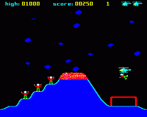 Volcano Screenshot 14 (Acorn Electron)