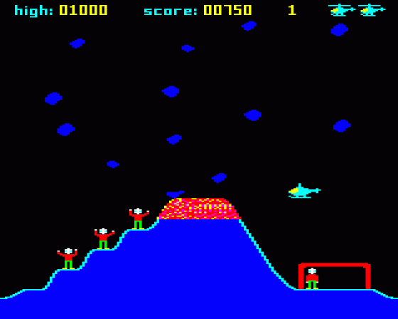 Volcano Screenshot 15 (Acorn Electron)