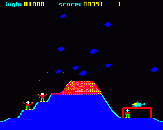 Volcano Screenshot 16 (Acorn Electron)