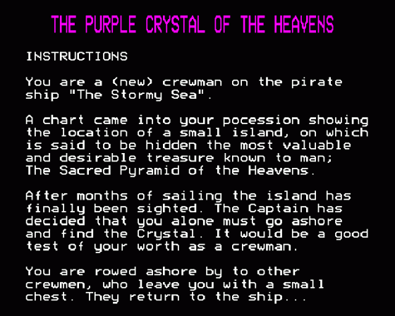 Purple Crystal Of The Heavens