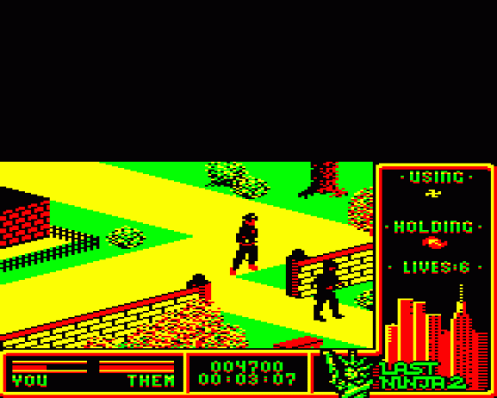 Last Ninja 2 Screenshot 13 (BBC/Electron)