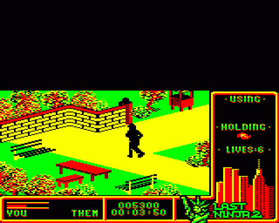 Last Ninja 2 Screenshot 14 (BBC/Electron)