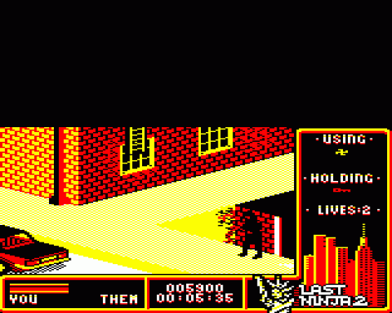 Last Ninja 2 Screenshot 22 (BBC/Electron)