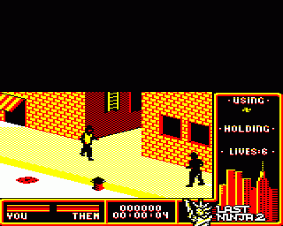 Last Ninja 2 Screenshot 23 (BBC/Electron)