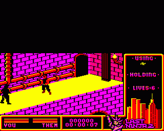 Last Ninja 2 Screenshot 37 (BBC/Electron)