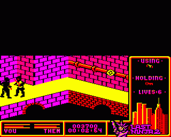 Last Ninja 2 Screenshot 46 (BBC/Electron)