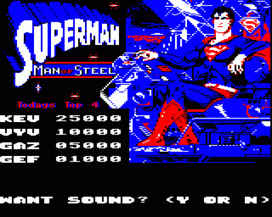 Superman: The Man Of Steel