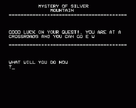 The Mystery Of Silver Mountain Screenshot
