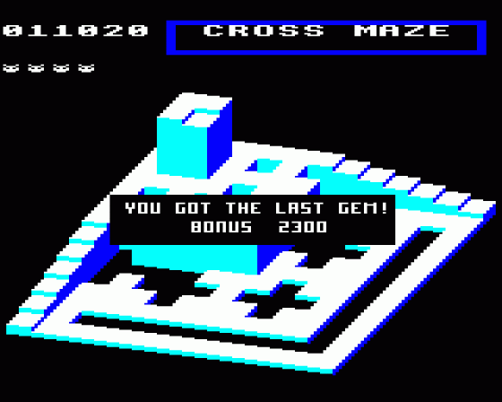 Crystal Castles Screenshot 27 (Acorn Electron)