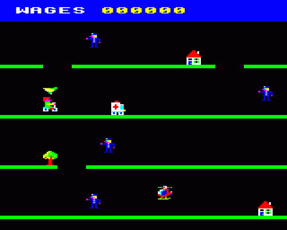 Dare Devil Dennis Screenshot 11 (Acorn Electron)