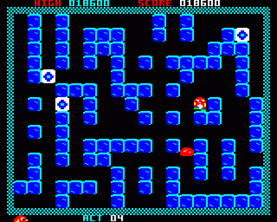 Pengi Screenshot 24 (Acorn Electron)