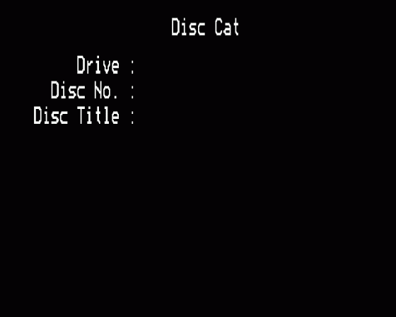 Disc Cat