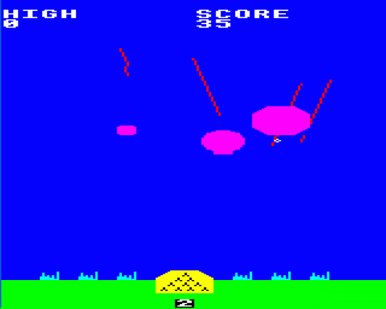 Missile Command Screenshot