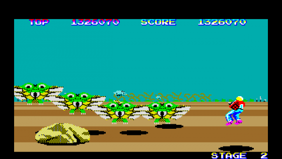 Space Harrier Screenshot 5 (FM-7)