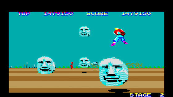 Space Harrier Screenshot 6 (FM-7)