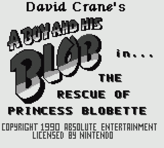 David Crane's The Rescue of Princess Blobette