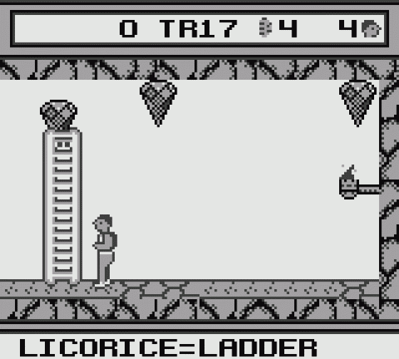 David Crane's The Rescue of Princess Blobette Screenshot 5 (Game Boy)