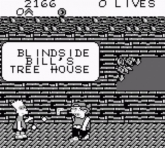 Bart Simpson's Escape From Camp Deadly Screenshot 22 (Game Boy)