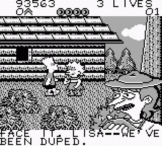 Bart Simpson's Escape From Camp Deadly Screenshot 29 (Game Boy)