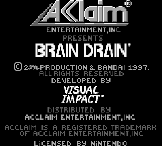 Brain Drain Screenshot 6 (Game Boy)