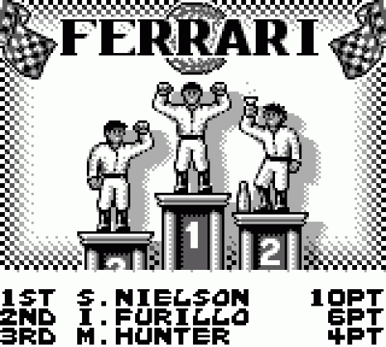 Ferrari Grand Prix Challenge Screenshot 6 (Game Boy)