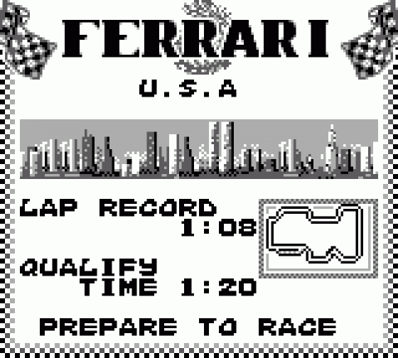 Ferrari Grand Prix Challenge Screenshot 9 (Game Boy)