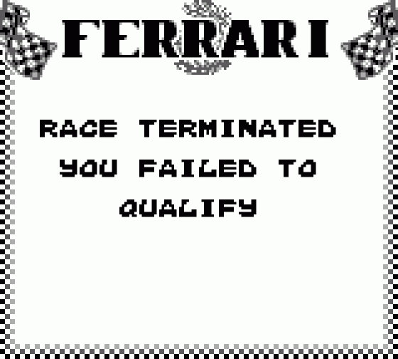 Ferrari Grand Prix Challenge Screenshot 11 (Game Boy)