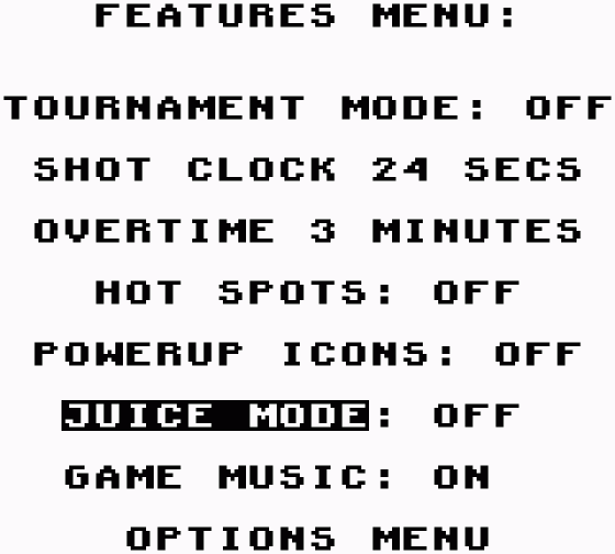 NBA Jam: Tournament Edition Screenshot 9 (Game Boy)