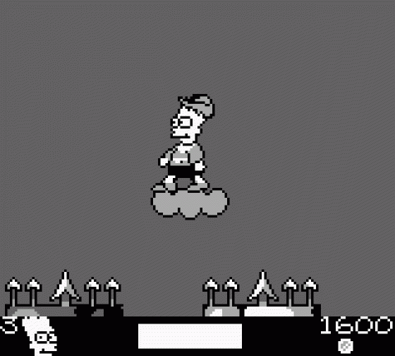 The Simpsons: Bart And The Beanstalk Screenshot 16 (Game Boy)