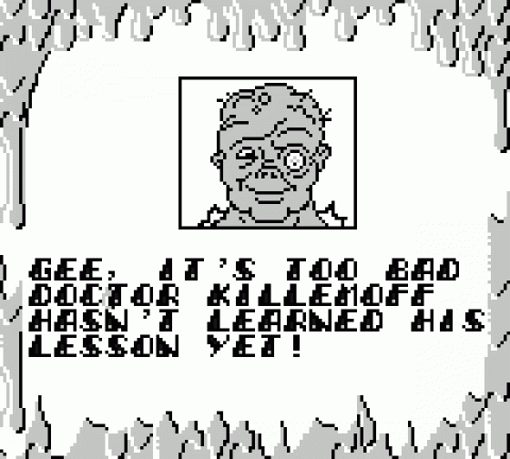 Toxic Crusaders Screenshot 13 (Game Boy)