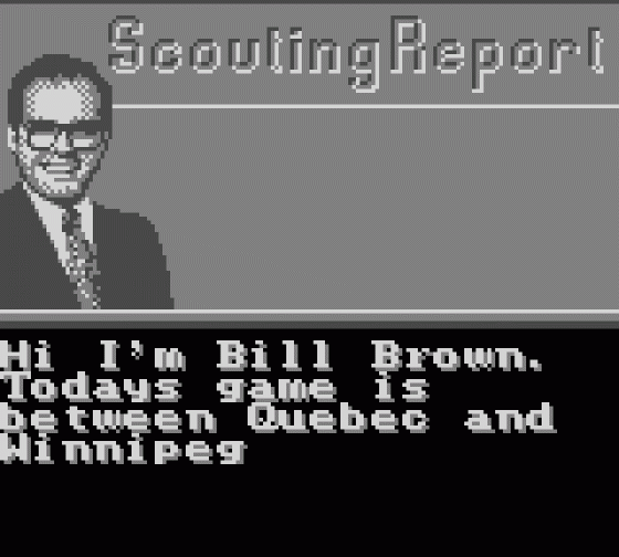 NHL 96 Screenshot 9 (Game Boy)