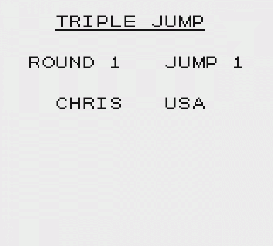 Olympic Summer Games: Atlanta 1996 Screenshot 14 (Game Boy)