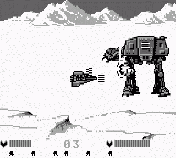 The Empire Strikes Back Screenshot 8 (Game Boy)